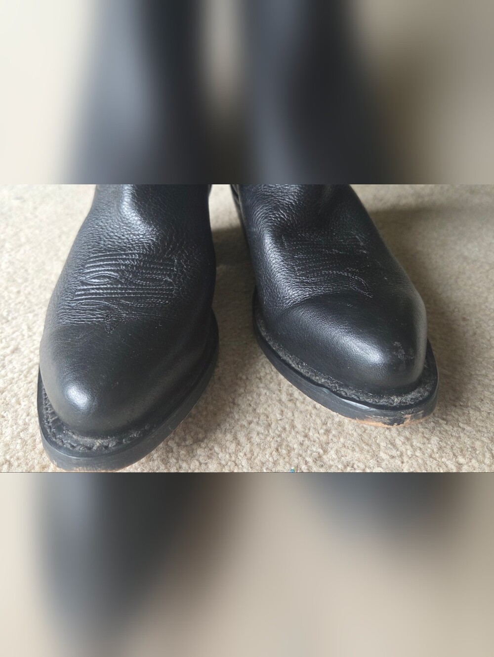 Durango RD4100 Women's 11" Western Cowboy Boots Black Size 9.5 - Picture 2 of 8